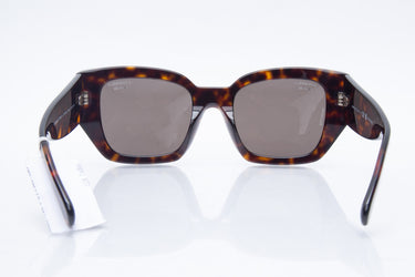 CHANEL Square Sunglasses Acetate Dark Tortoise