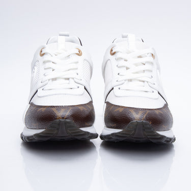LOUIS VUITTON White Run Away Sneakers Size 38 (NEW)