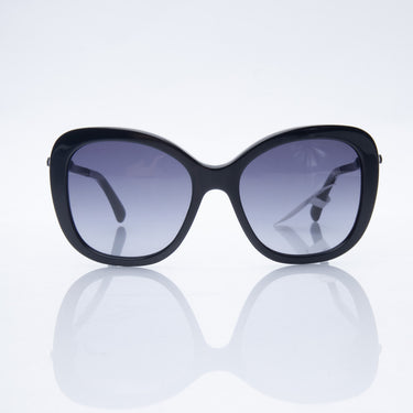 CHANEL Sunglasses Black Acetate and Pearls