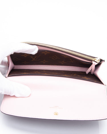 Louis Vuitton - Emilie Wallet - Rose Ballerine - Women - Luxury