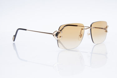 CARTIER Rimless C Decor Sunglasses (New)