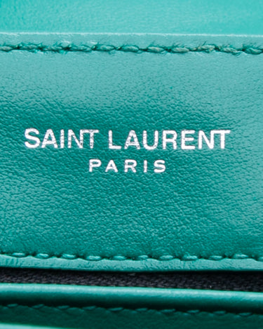 Saint Laurent Beige/Blue Monogram All Over Canvas Shoulder Bag Saint  Laurent Paris