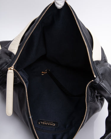 CHANEL Matelasse Pochette Chain Shoulder Black Women's Lambskin Bag