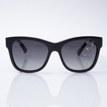 CHANEL Polarized Square CC Sunglasses 5380 Black