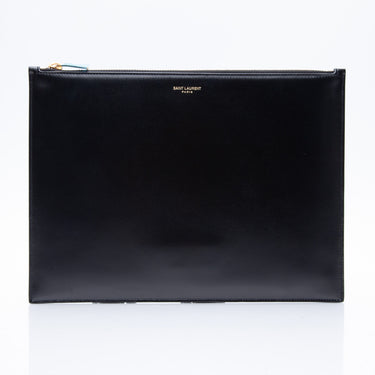 SAINT LAURENT Zip Clutch