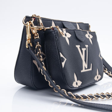 Louis Vuitton Black Empreinte Tag - LVLENKA Luxury Consignment