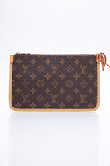 LOUIS VUITTON Monogram Carryall MM Hand Tote Bag M43623 w/ Shoulder,  Cadena, Key