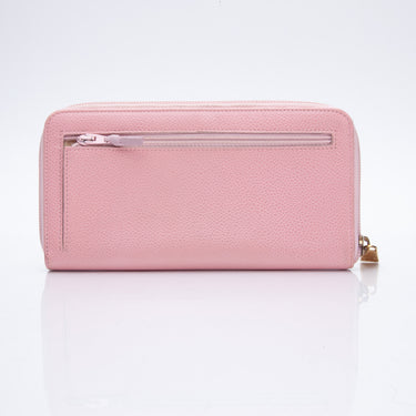 CHANEL Pink timeless Continental 'CC' Wallet