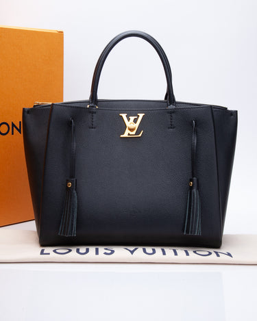 Louis Vuitton Lockme Zippy Wallet Noir Black for Women