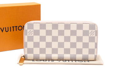 LOUIS VUITTON Damier Azur Zippy Wallet