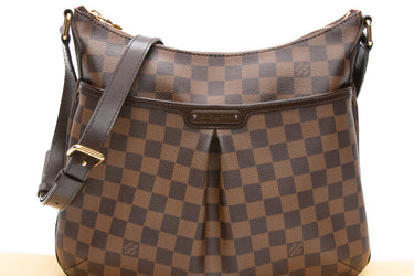LOUIS VUITTON Damier Ebene Bloomsbury PM Crossbody Bag