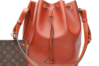 LOUIS VUITTON Kenyan Fauve Epi Noe MM