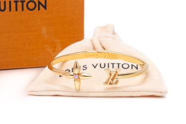 LOUIS VUITTON Louisette Signature Bracelet