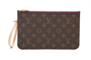 LOUIS VUITTON Monogram Pivoine Wristlet (New)