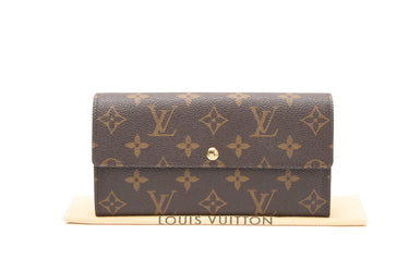 LOUIS VUITTON Monogram Portefeiulle Sarah Long Bi-fold Wallet