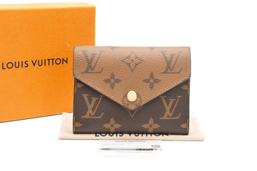LOUIS VUITTON Monogram Reverse Victorine Wallet