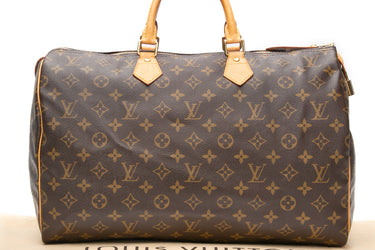 LOUIS VUITTON Monogram Speedy 40 Bag