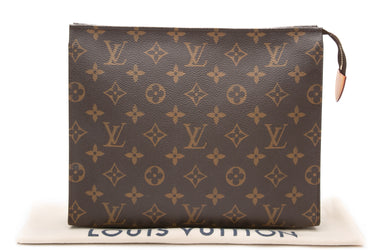 LOUIS VUITTON Monogram Toiletry Pouch 26