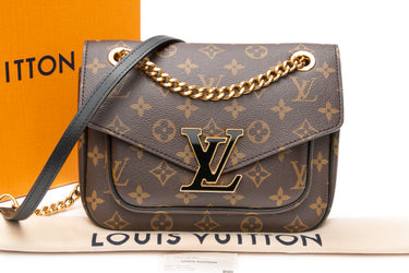 LOUIS VUITTON Passy Monogram Shoulder Crossbody Bag