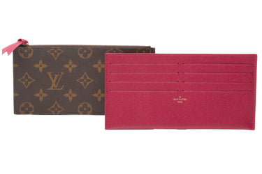 LOUIS VUITTON Pochette Felicie Monogram Fuchsia Inserts