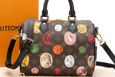 LOUIS VUITTON x Fornasetti Monogram Cameo Bandoulière Speedy 25