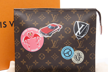 LOUIS VUITTON Monogram World Tour Toiletry Pouch 26 – Luxury Labels