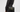 SAINT LAURENT Black Grain De Poudre Uptown Chain Wallet Crossbody Bag