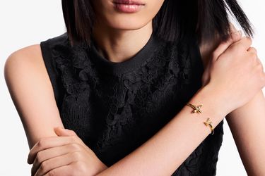 LOUIS VUITTON Louisette Signature Bracelet
