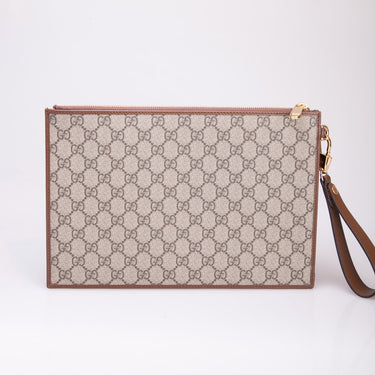 Gucci Pouch/Wristlet with Interlocking G (New)