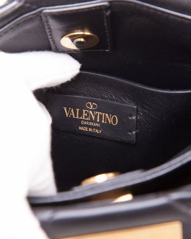 Valentino Garavani Authenticated Vlogo Leather Handbag