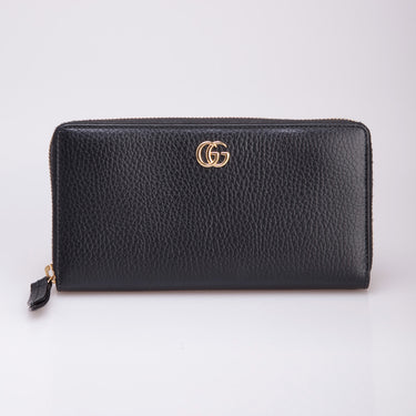 Gucci Leather zip around wallet