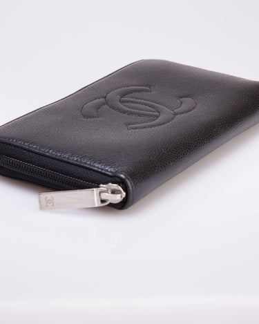 Leather card wallet Chanel Black in Leather - 32272129