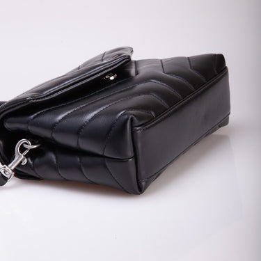 Saint Laurent Loulou Toy YSL Matelasse Calfskin Envelope Crossbody Bag