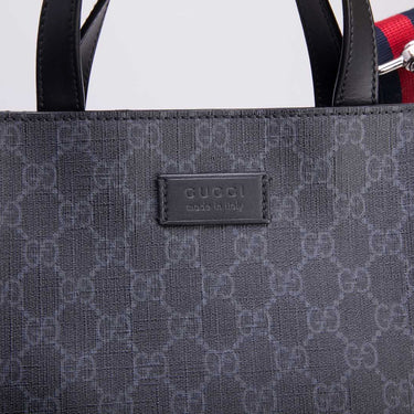 Gucci Convertible Soft Open Tote GG Coated Canvas Crossbody