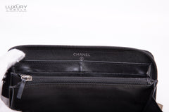 CHANEL BLACK CAVIAR TIMELESS 'CC' WALLET – Luxury Labels