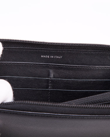 CHANEL Caviar Leather Black CC Zippy Wallet – Pretty Things Hoarder