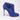 Christian Louboutin Blue Lisse 100 Cut Blue Suede Booties 39