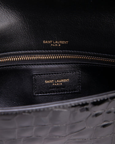 Saint Laurent Black Quilted Leather Uptown Pouch Saint Laurent Paris