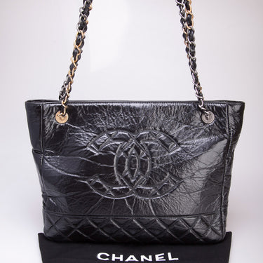 Chanel Aged Calfskin Large Tote